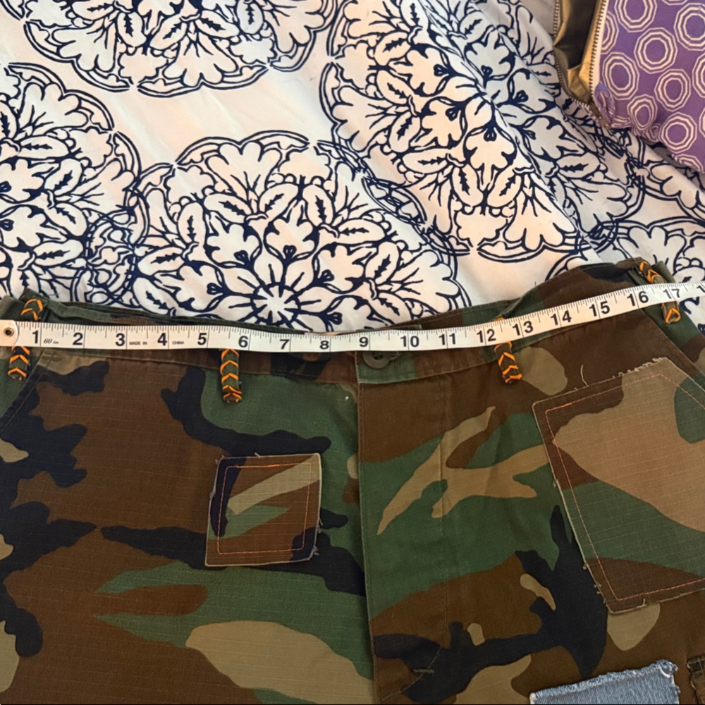 Riley Vintage Raceway Shorts with Orange Trim - Picture 11 of 12